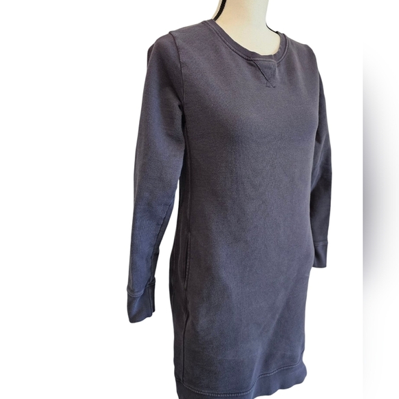 Pact Organic Cotton Down Time Sweatshirt Dress S - Picture 2 of 8